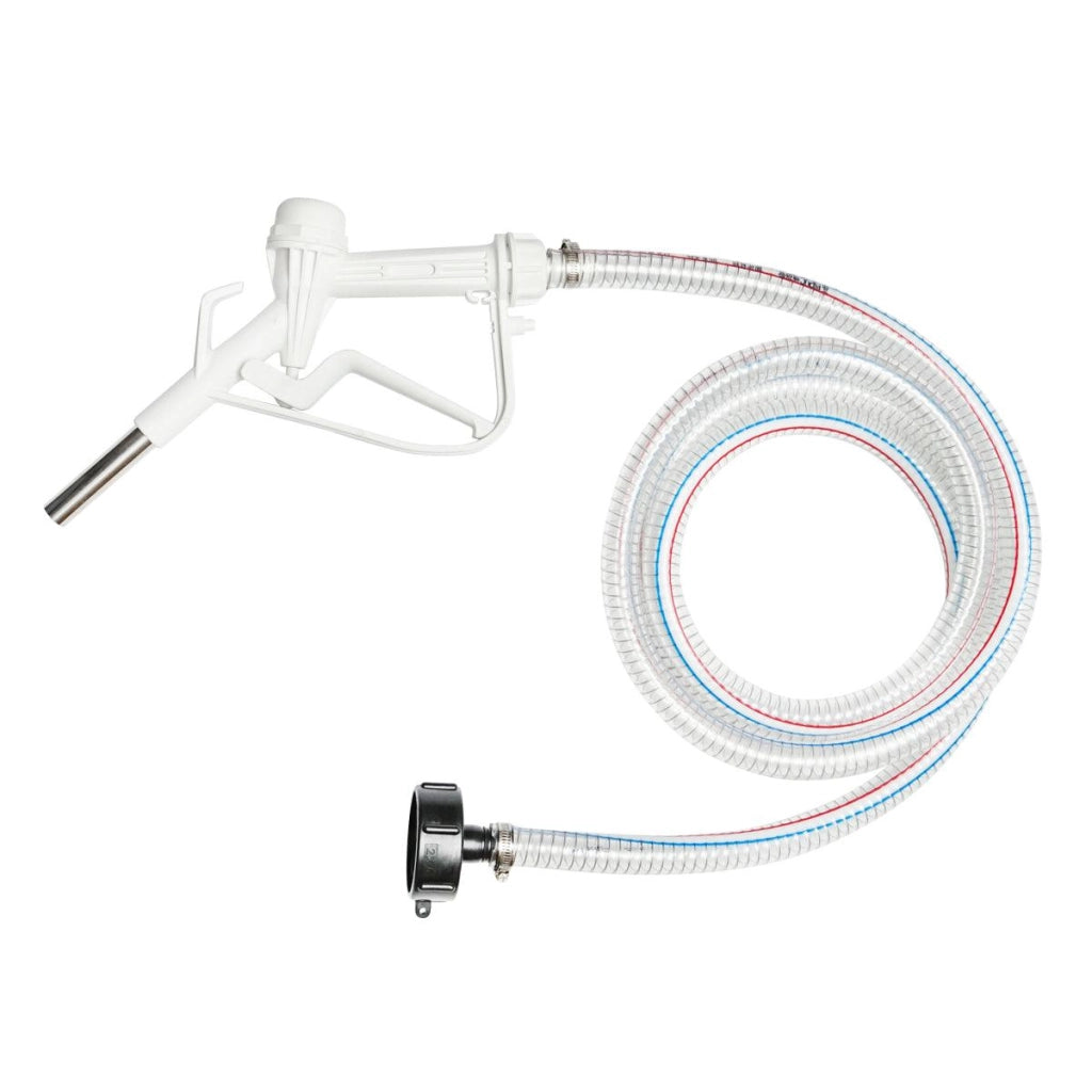 Pistola per Carburante con Tubo e Tappo di Raccordo IBC