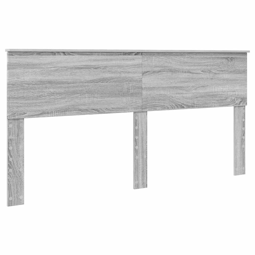 Struttura del letto con testiera Grigio Sonoma 180 x 200 cm 3408143