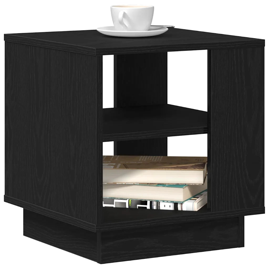 Tavolino da salotto Rovere Nero 40 x 40 x 43 cm 862715