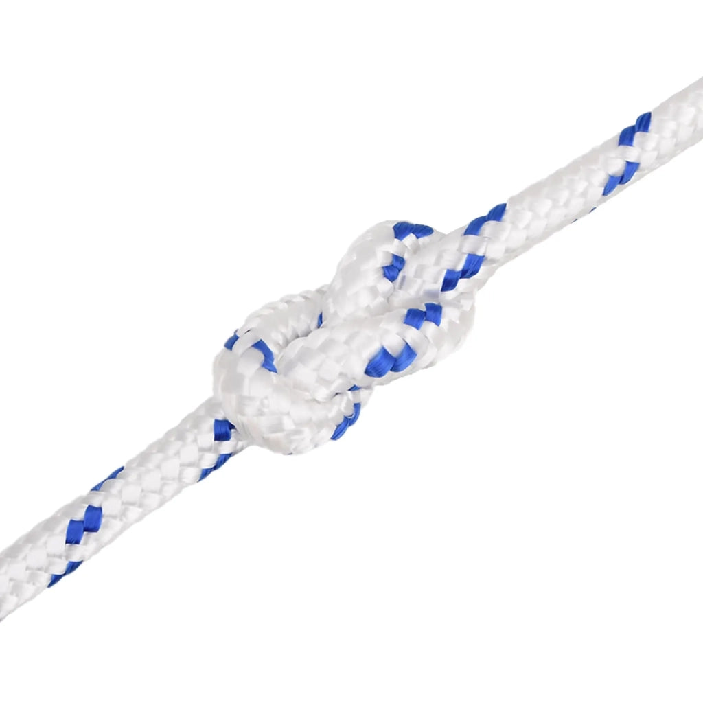 Corda multiuso 16 mm 100 m Bianco e Blu PP 3472856