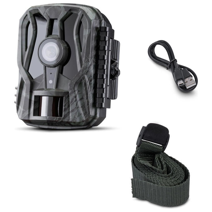 Midland 8011869206894 Fototrappola Wild Guardian Videocamera 1080p 20MP Visione Notturna con LED Infrarossi