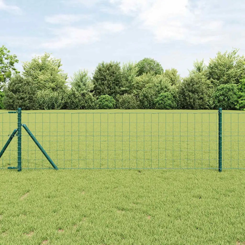 Recinzione da Giardino | Recinzione Euro Verde 0,6 x 50 m Ferro rivestito in PVC