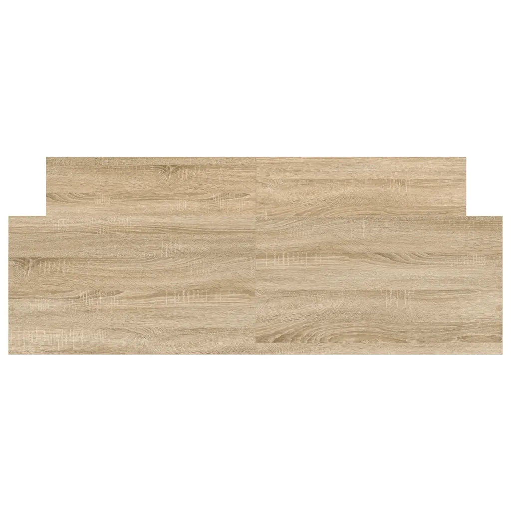 Giroletto con Testiera e Pediera Rovere Sonoma 150x200 cm 3203756