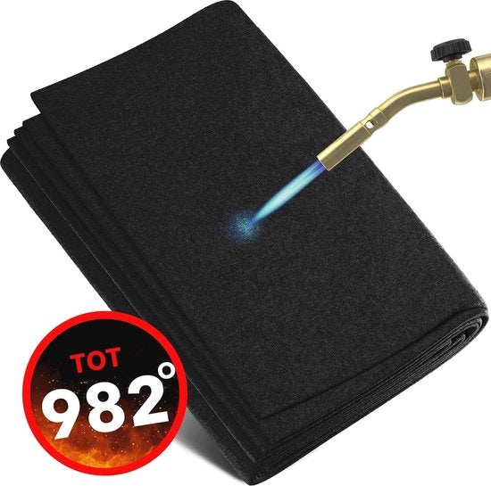 Matte resistente al fuoco fino a 982 °C - Tela di barbecue e laser resistente al calore (2m x 2m)