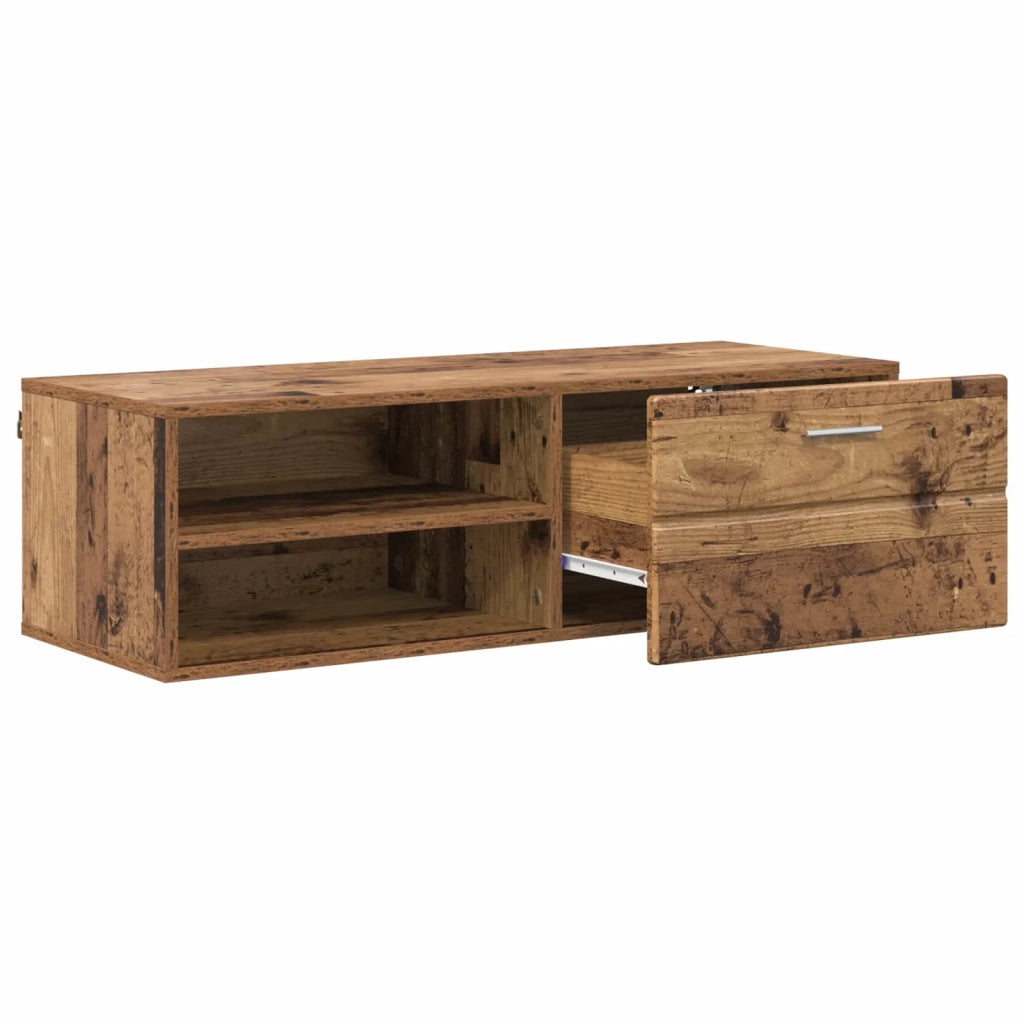 Armadio in Legno con cassetto Legno vecchio 100,5 x 39 x 30 cm CFW1941051