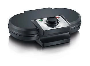 Severin WA 2106 2 waffle 1200 W Nero