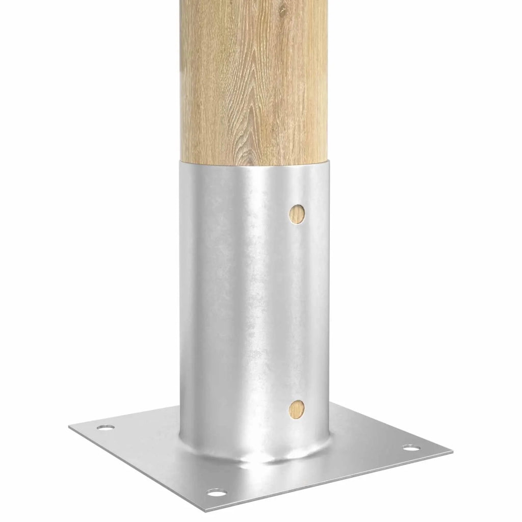 Ancora rotonda per terreno 12 pz Argento 15 x 15 x 15 cm CFW7742364