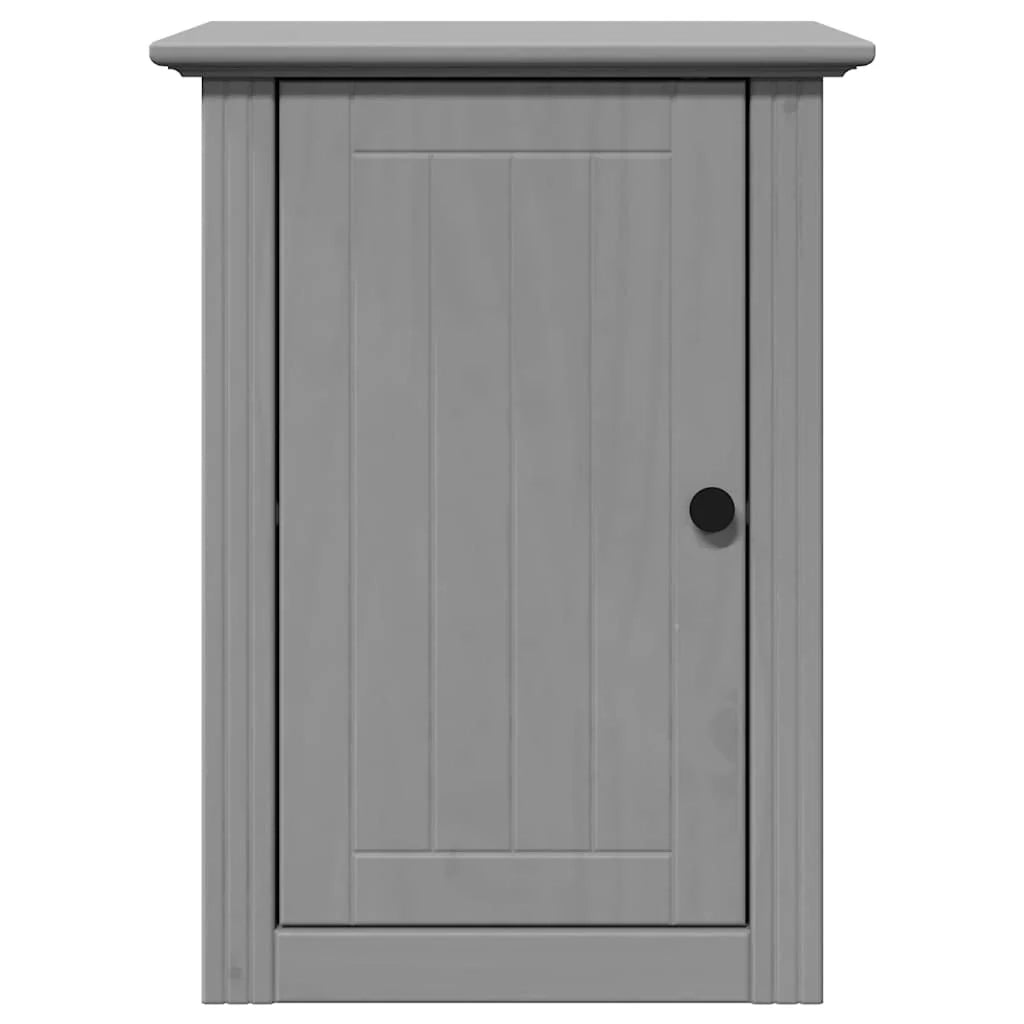 Mobiletto da bagno funzionale e di design 44 x 30 x 60 cm in legno di pino grigio 02_0057676