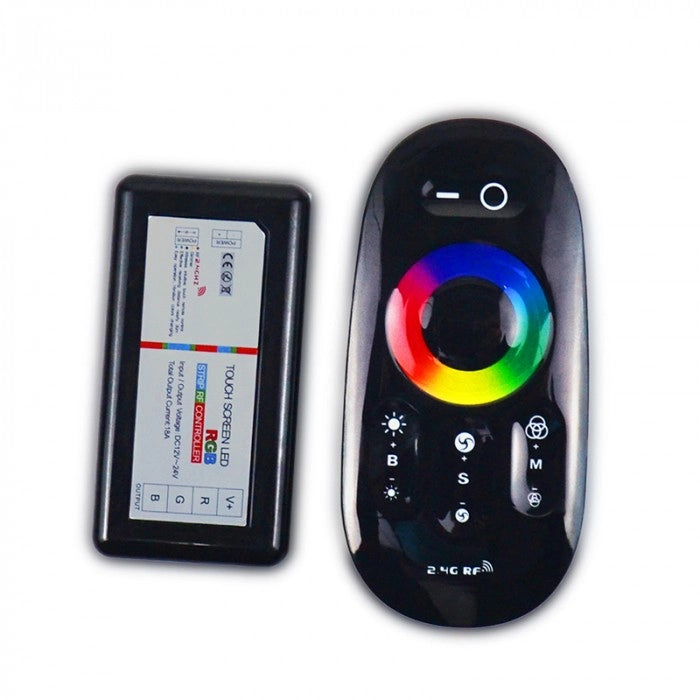 Controller LED RGB touch RF 18A 216W nero Ecolight