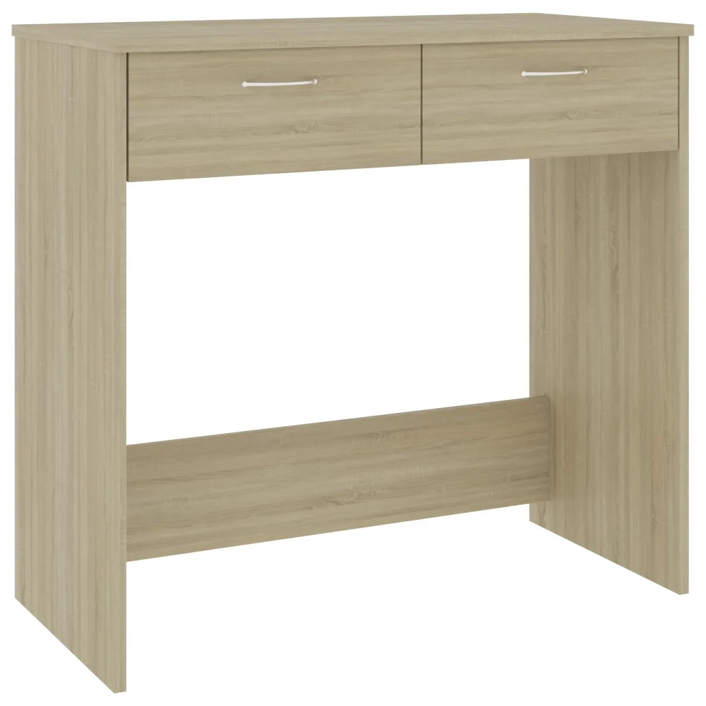 Scrivania Rovere Sonoma 80x40x75 cm in Legno Multistrato 801358