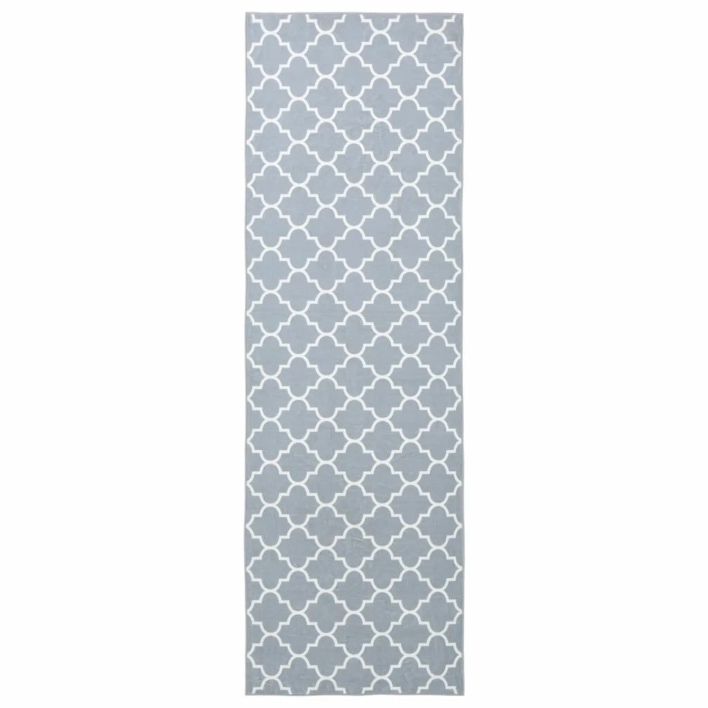 Runner Tappeto ORIZ 1150 gsm Grigio e Bianco 42045437
