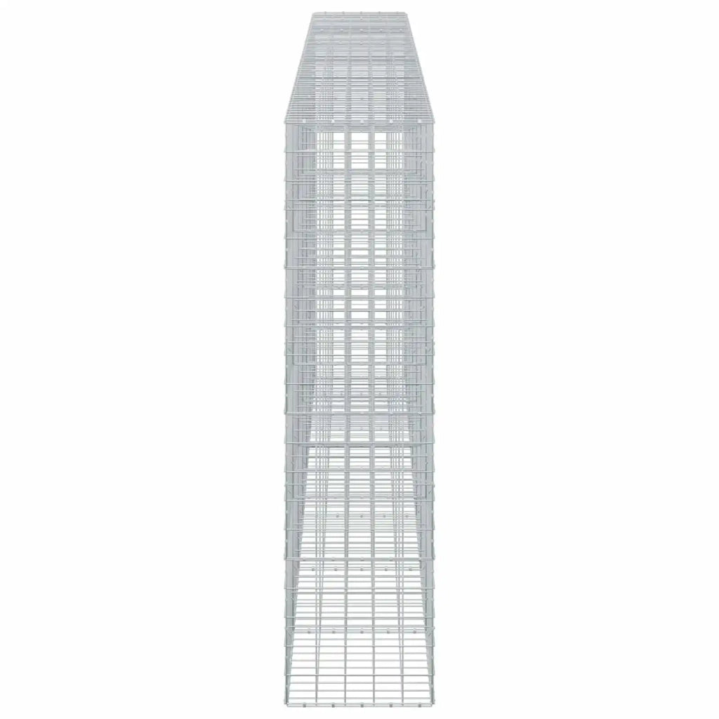 Gabione con Filo da 5 mm e Rete da 10x10 cm 650x50x200 cm 3465271
