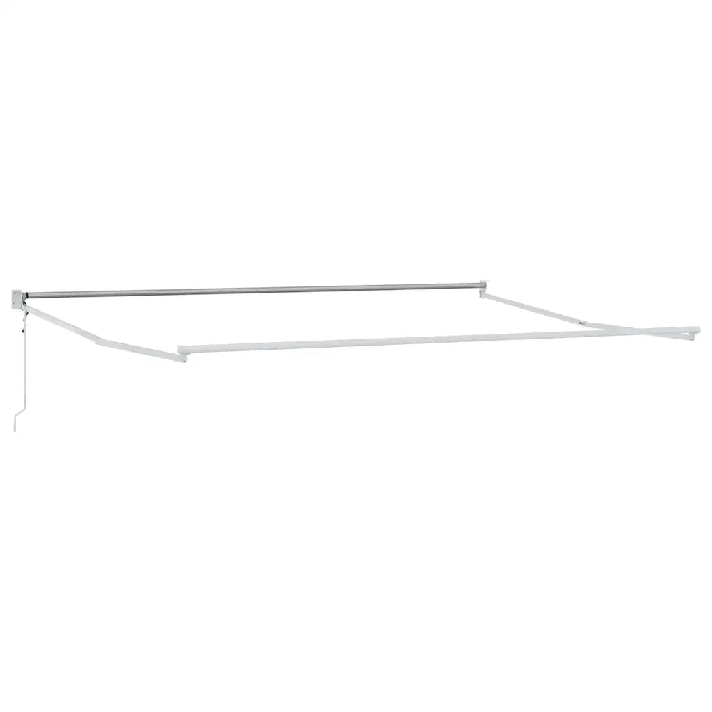 Tenda Retrattile Beige 400 × 300 cm Poliestere e Alluminio 3330616