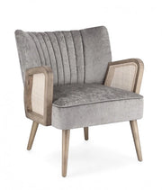 Poltrona 64x71x79h cm Virna Silver