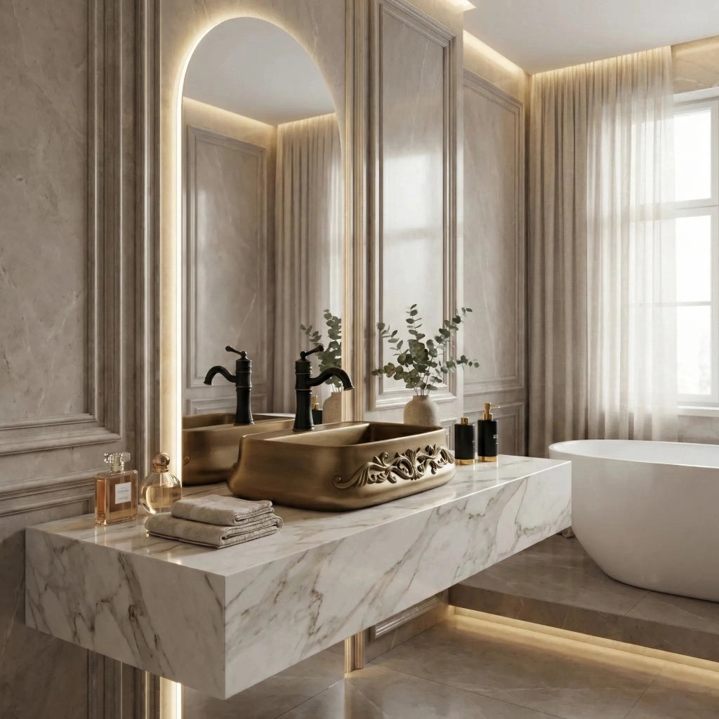 Lavabo Da Appoggio Rea Castel
