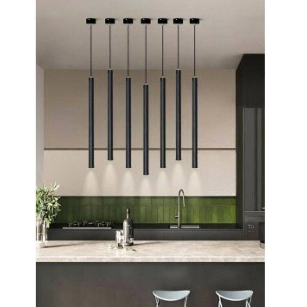 Trade Shop - Lampadario Da Soffitto Led 3 Watt Punto Luce Fredda Calda Naturale Nero A11-n -