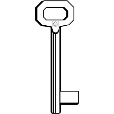 CHIAVE PATENT 5012 SILCA - OTTONE- 5 pezzi