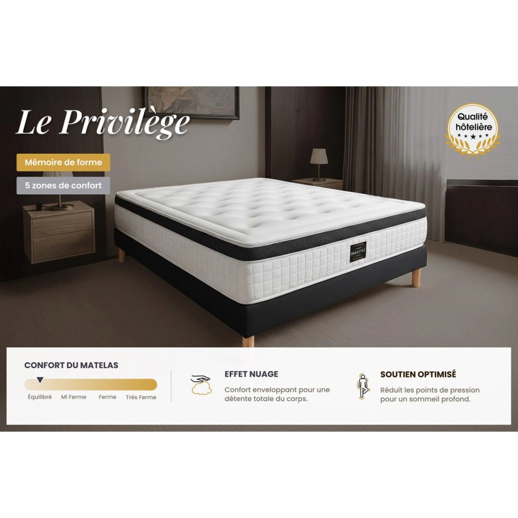 Set materasso e base 80x200 cm - Privilège