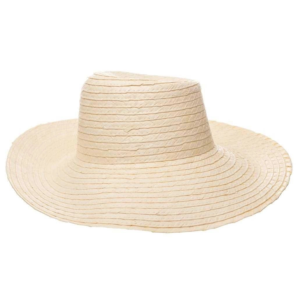Cappello in paglia marrone 58x10
