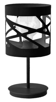 Lampada da tavolo moderna nera Modulo Frez Sigma E27