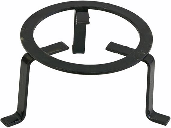 Treppiedi in ferro per camino diametro 22 cm supporto resistente per pentole e braci