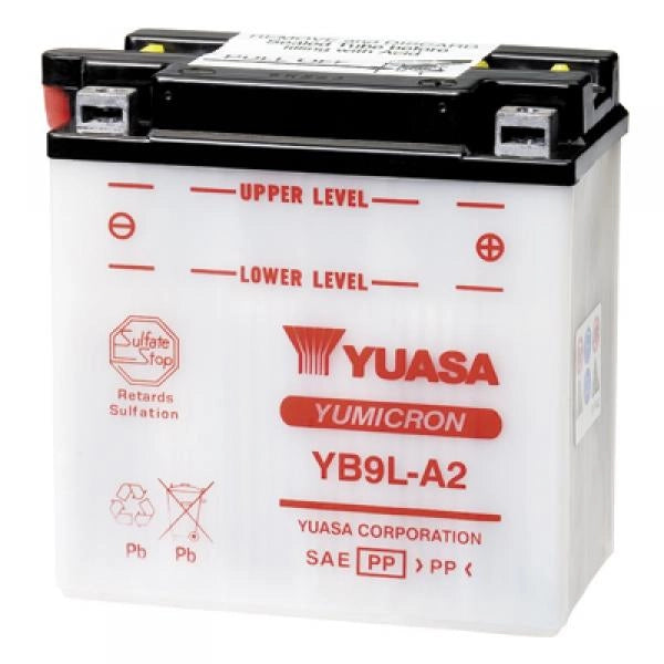 BATTERIA YUASA YB9L-A2 12V 9 Ah