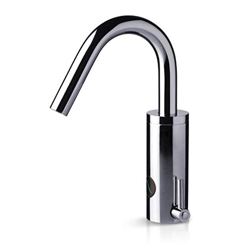 Rubinetto miscelatore elettronico Dmp Arcomix Plus fotocellulla 230V canna 195cm