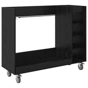 Armadio per Golf con ruota Rovere Nero 120 x 45 x 98 cm CFW4785352