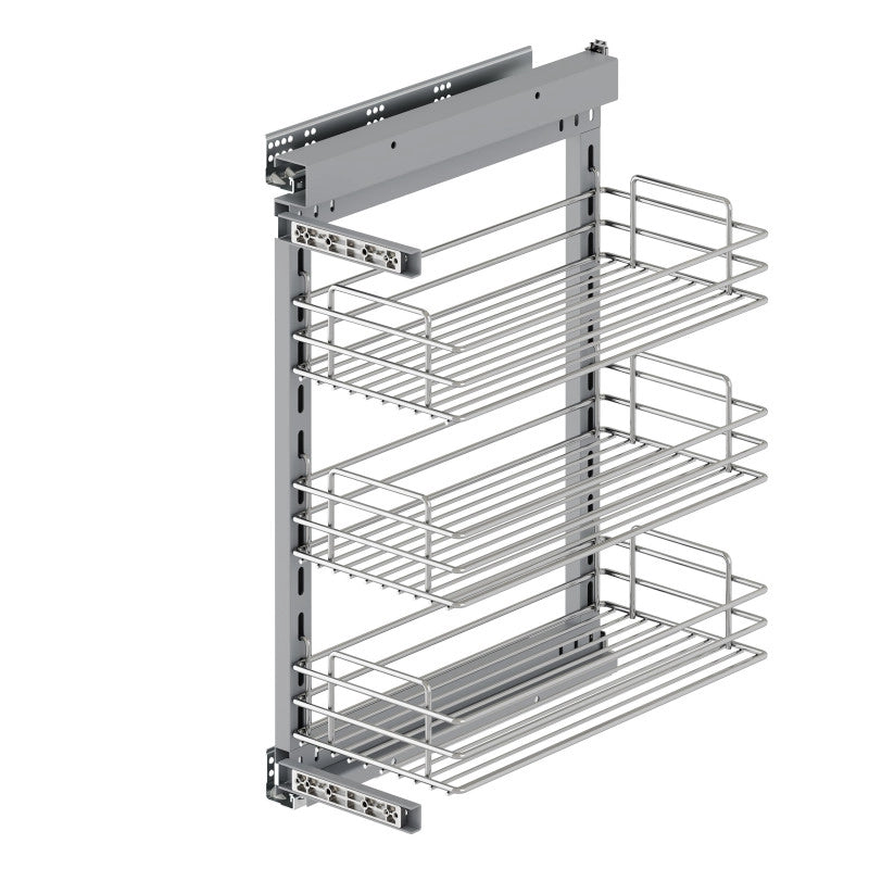 Appendiabiti per cucina Titane, lunghezza 1,1 m, Alluminio e Zama, Grigio antracite