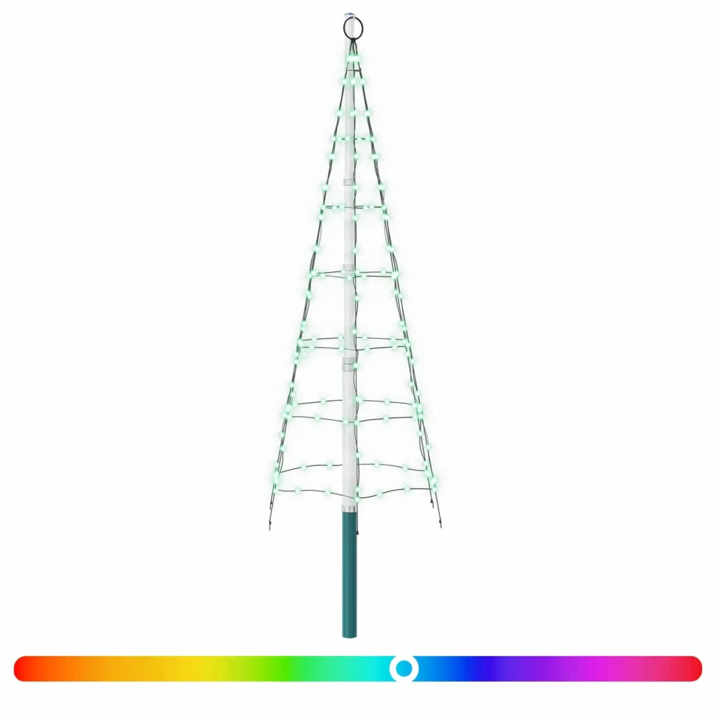 Luci per albero di Natale con picchetti e asta per bandiera 3468896
