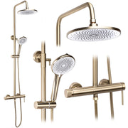 Set Doccia Rea Foss Clif Brush Gold