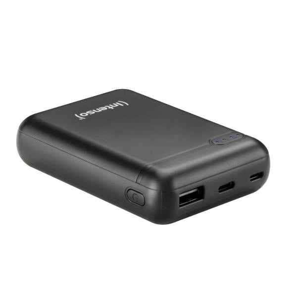 INTENSO POWER BANK 10000MAH USB A+TYPE C 5V-3.1A MICRO USB+TYPE C 5V - 3.1A BLACK