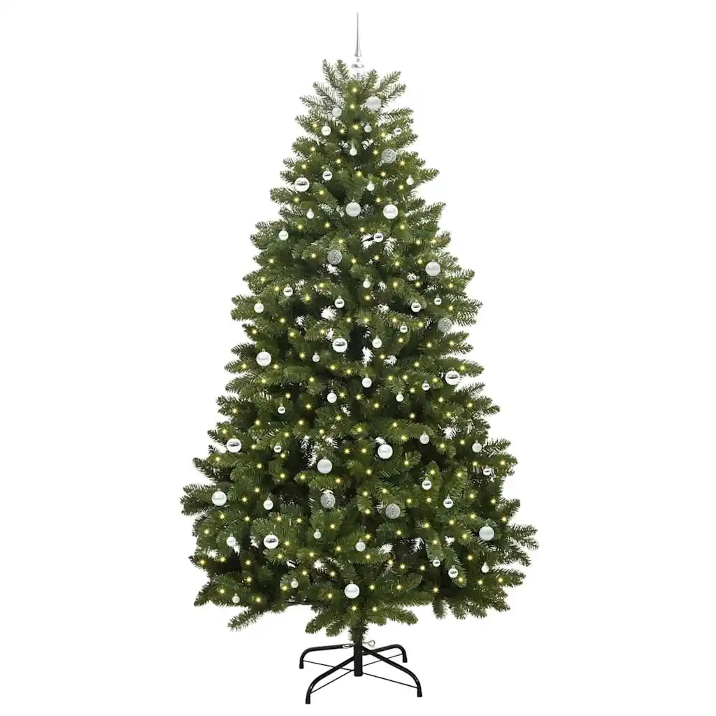 Albero di Natale artificiale Verde 270 cm PVC e Metallo 3395717