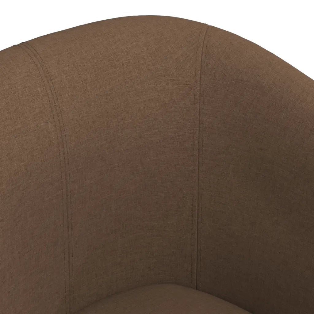 Poltrona Cabriolet Marrone in Tessuto 356428
