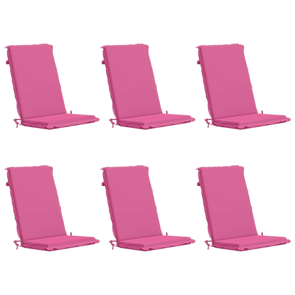 Cuscino per sedia a schienale alto GEMERT 6 pz 100% Poliestere 945935