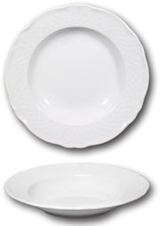 MALAGA PIATTO FONDO 23CM BIANCO