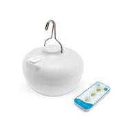 Lampada da Esterno Cherry Batt Ricar Telec Bianco