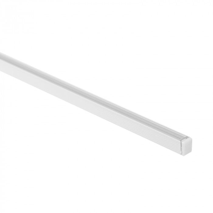 Profilo LED NW01 da superficie bianco diffusore 1m Ecolight