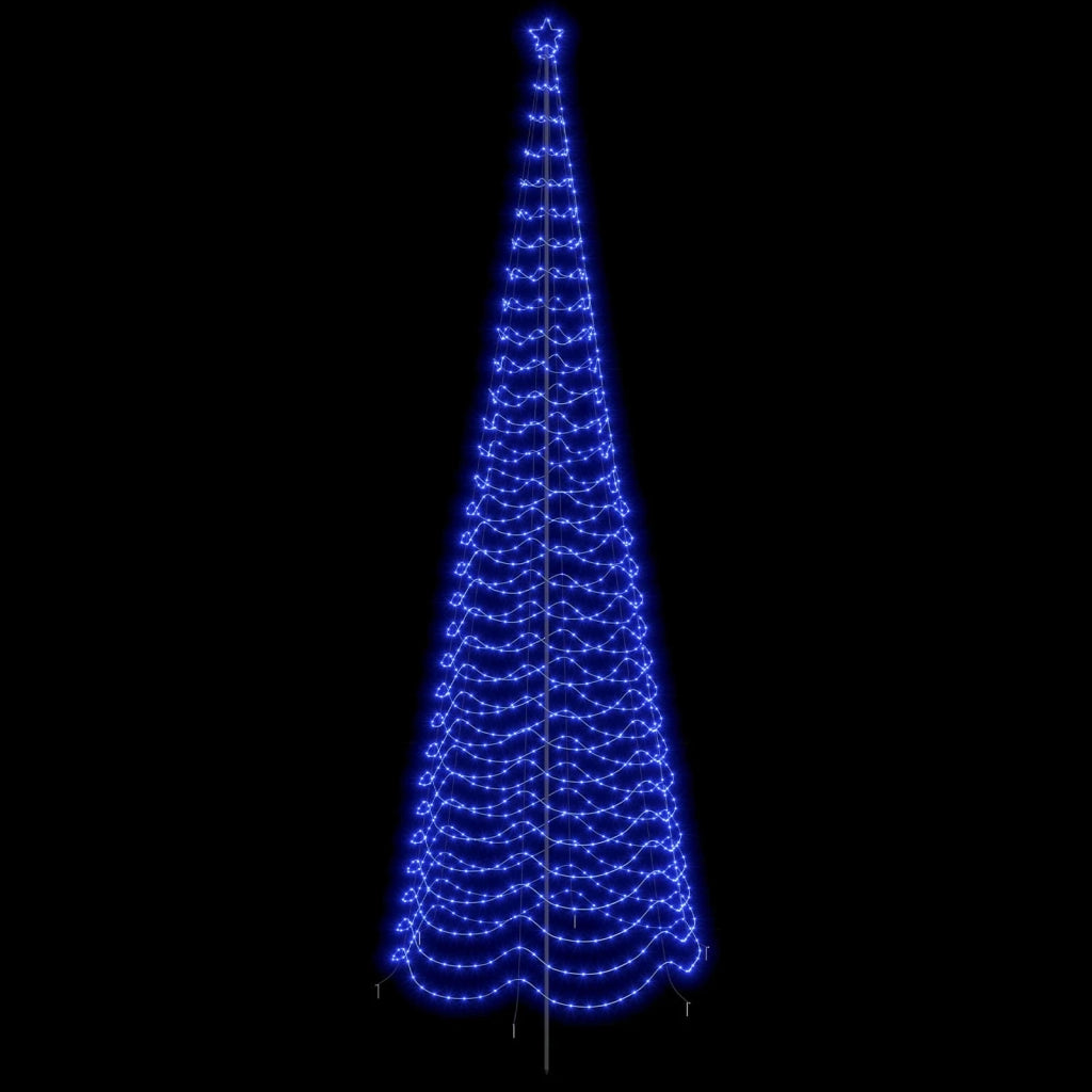 Albero di Natale a spirale LED con picchetto EKENAS 500 cm 42056603