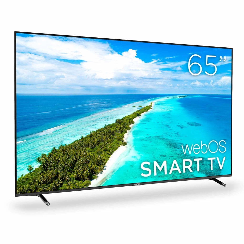 SMART TV LED 4K UHD webOS 65" SENZA CORNICE - SOGO