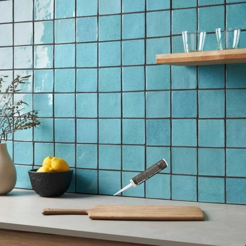 Silicone sigillante decorativo piastrelle mosaici giunture fughe colorato 310 ml *** colore- n 10, confezione 1