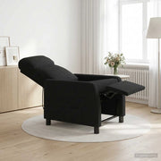 Poltrona Massaggiante Nero Tessuto 42035059