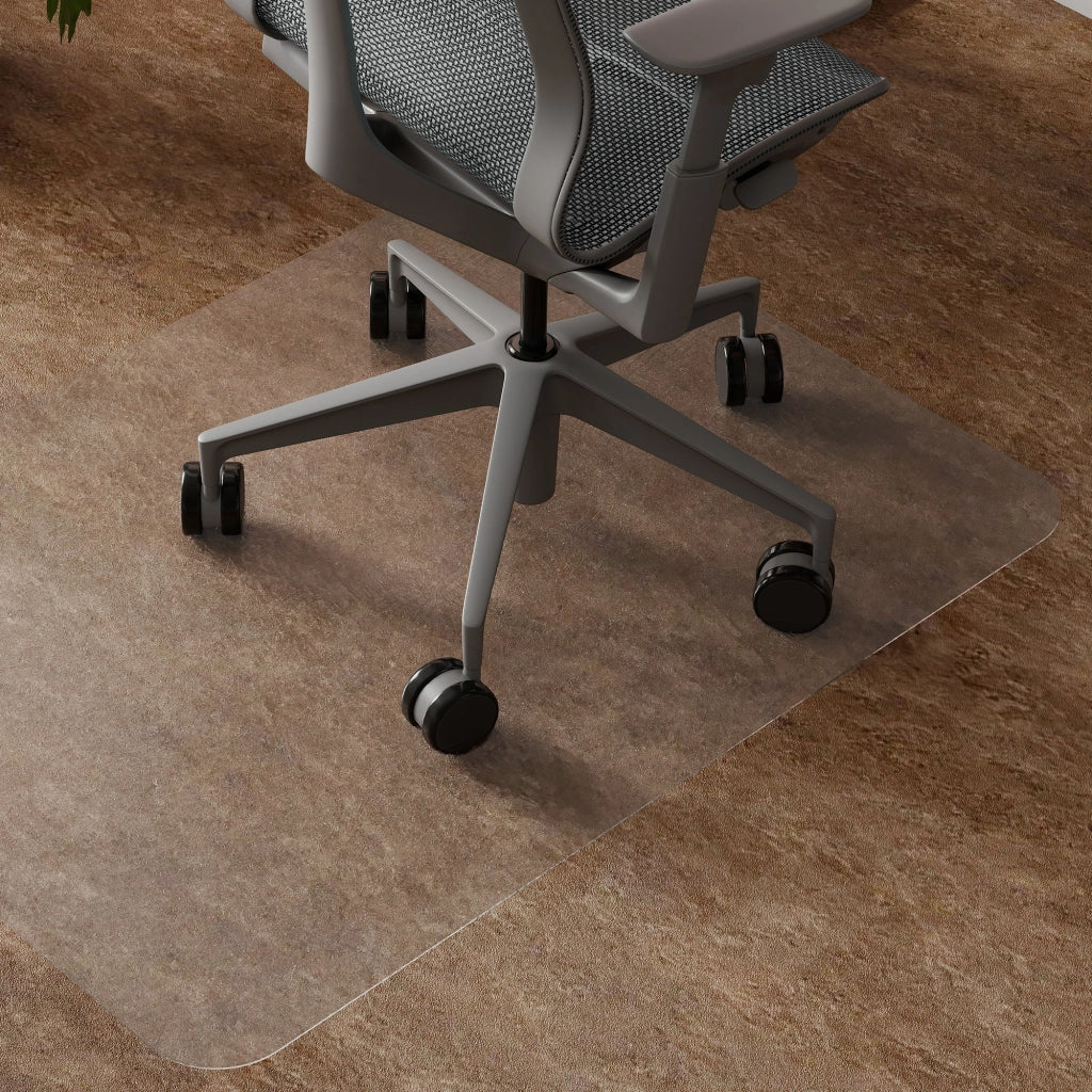 Tappetino per Sedia Ufficio ¨C zephmum ¨C Plastica Trasparente 90x120cm