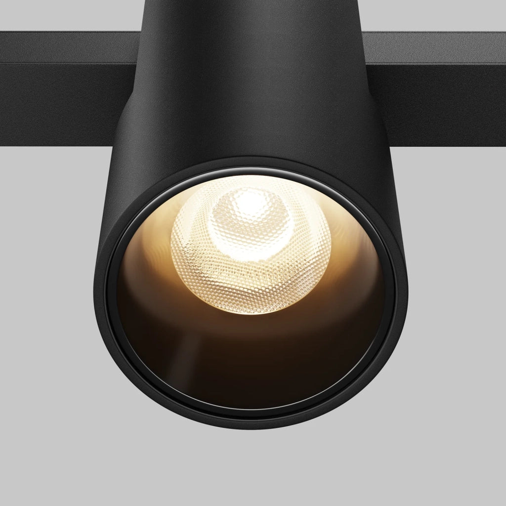 Maytoni Lampada Da Binario Moderna Exility Alfa 1 Luce LED Integrato Nero Alluminio