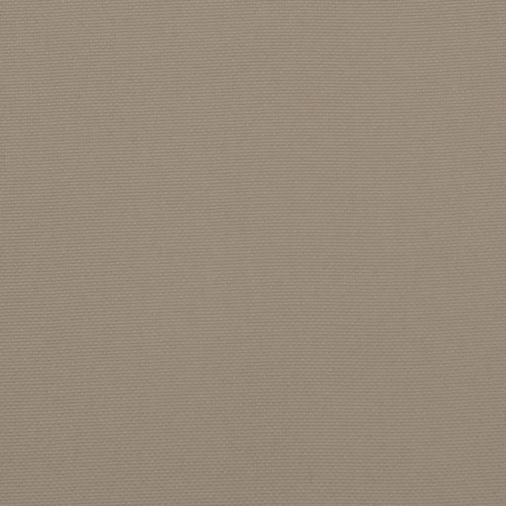 Cuscini per Divano 4 pz-Set di 4 Cuscini per Sofa Tortora 40x40 cm in Tessuto