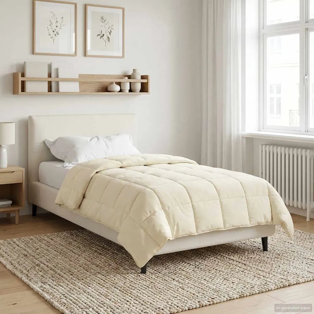 Piumone Completo Annuale Trapuntato Crema 135 x 200 cm 42026289