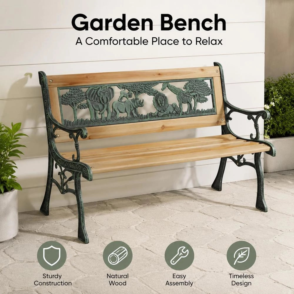 ChildrenFTs Garden Bench 84 Cm Wood