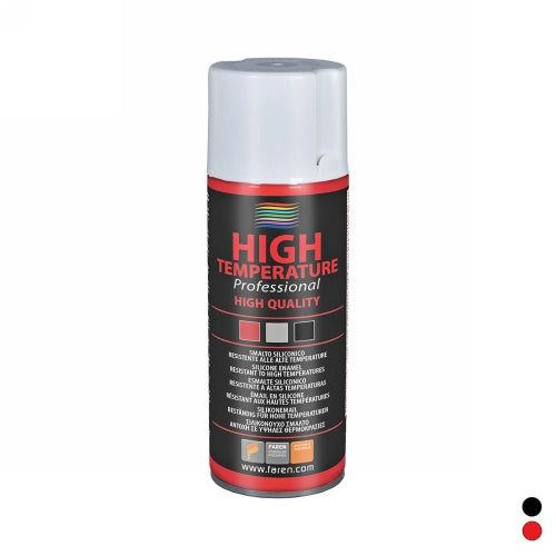 SPRAY ALTA TEMPERATURA- Nero 400 ml- FAREN- pezzi 1