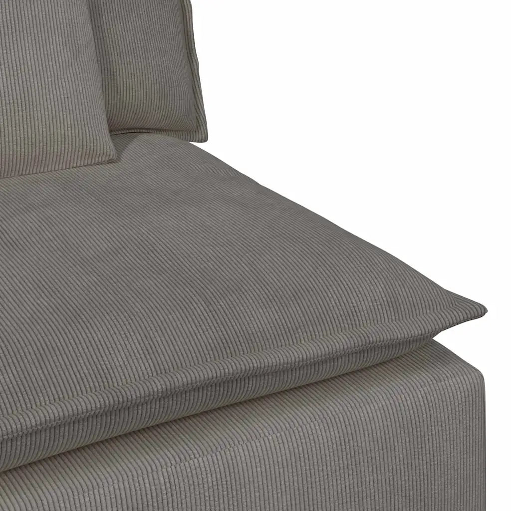 Modulo Terminale Bracciolo Divano Modulare con Cuscini 100 cm CFW8487387