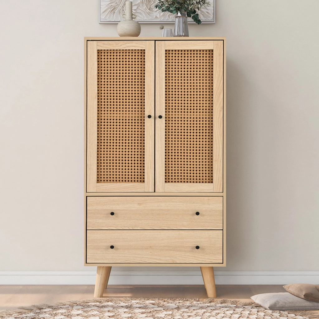 Credenza Soggiorno con Ante e Cassetti ¨C Xylo ¨C Bianco, 60 cm